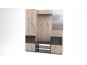 Портманто Figaro (greige castello oak/mdf anthracite gloss)